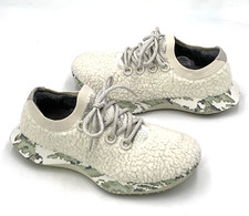 Allbirds Mens Wool Dasher Fluffs Natural White Pixel Sole Running Shoes Size 8.5