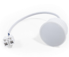 Flache SMD LED Leuchtmittel Module | 3Watt | 230Volt | trübe Milchglas Scheibe