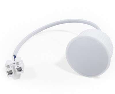 Flache SMD LED Leuchtmittel Module | 3Watt | 230Volt | trübe Milchglas Scheibe