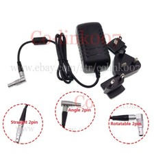 AC110-240V to DC12V Adapter 0B 2pin for ARRI Teradek Bolt Magicsky Vaxis