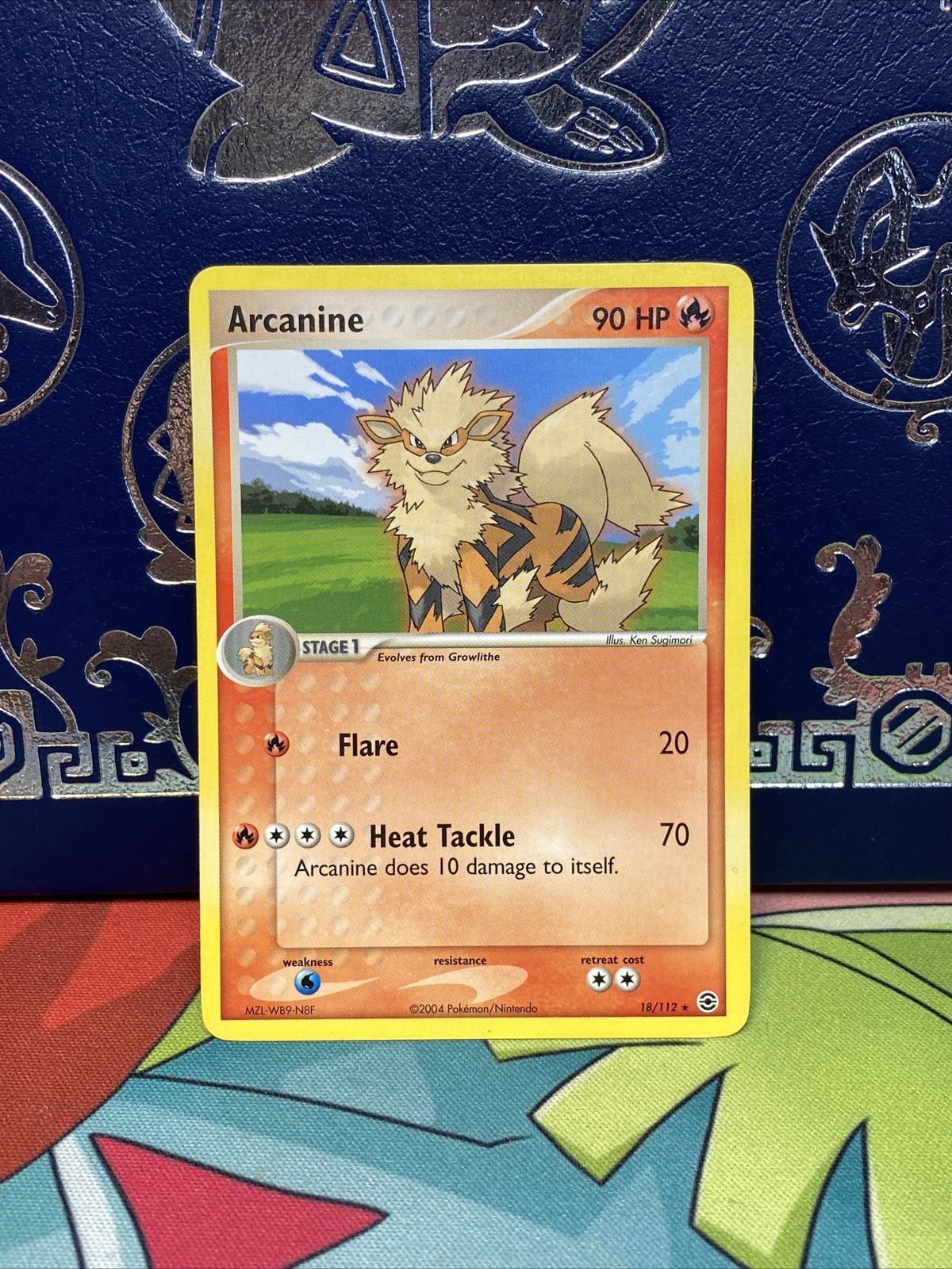Arcanine 18/112 Rare Pokemon TCG FireRed & LeafGreen NM-MT