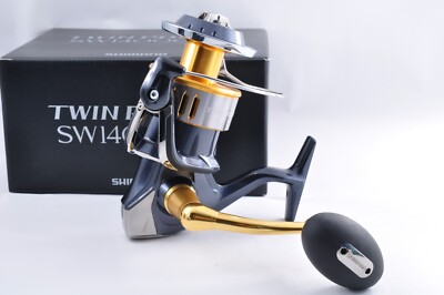 Mint Shimano 15 Twin Power SW 14000XG Spinning Fishing Reel + Box 