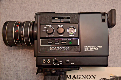 Camera Magnon Magsound SD-817M Vintage Film Camera Appareil Rare