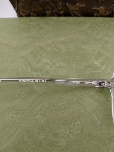 LA Eyeworks Kleio 119 un paio di montature trasparenti per occhiali da vista gatto rare - Foto 8 di 14
