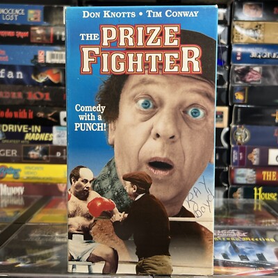 The Prize Fighter 1979 VHS Tested Don Knotts Tim Conway Screwball Boxing Comedy
