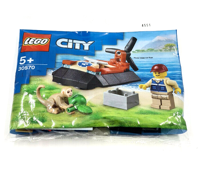 LEGO® 30570 City Luftkissenboot für Tierrettungen Polybag