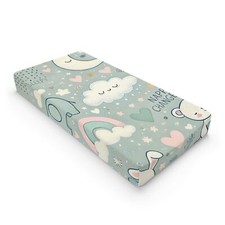 Whimsical Baby Animal Nappy Change Table Cover Baby Changing Pad Cover