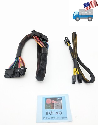 HIGH POWER Modular SFX-L500GD 20+4pin Main Connector & 4+4pin CPU Supply Cable