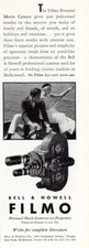 1933 Bell  Howell Filmo: Professional Results Vintage Print Ad