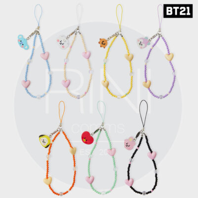 BTS BT21 Official Authentic Goods Baby Mobile Strap Keyring + Tracking Number