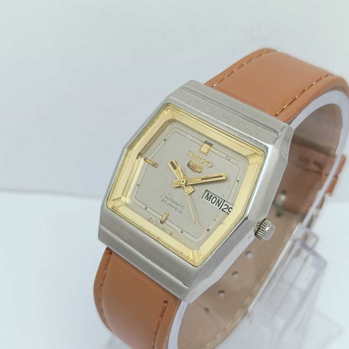 Seiko 5 Automatic 6349-5460 Day/Date Vintage Men's Watch ALM263KS4