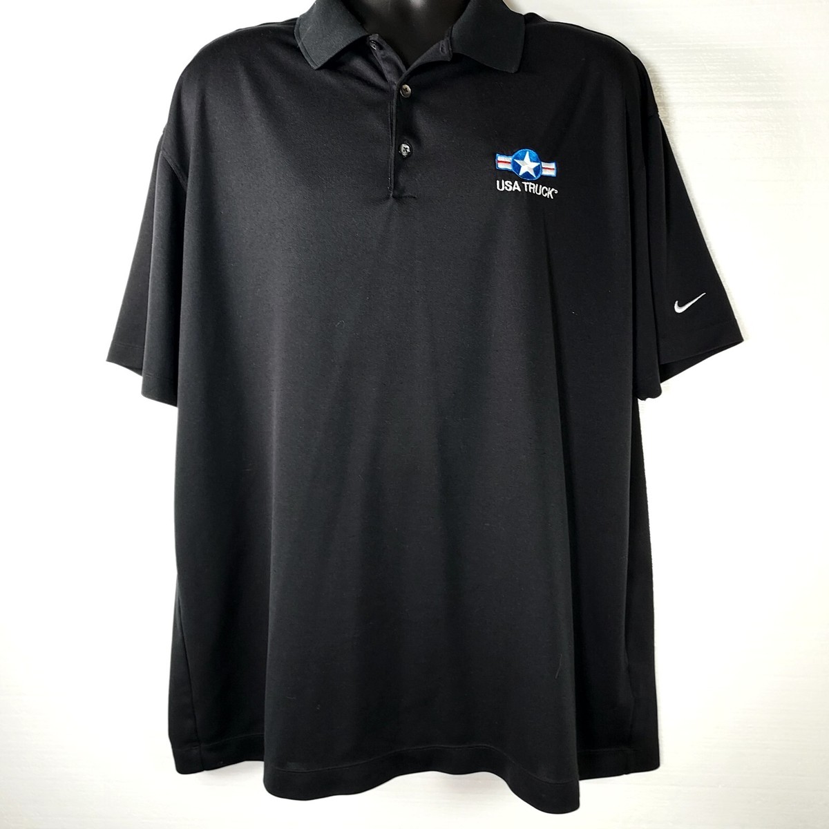 Nike Dri-Fit Golf Polo Shirt Men's Size XXL/TTG/EEG USA Trucks