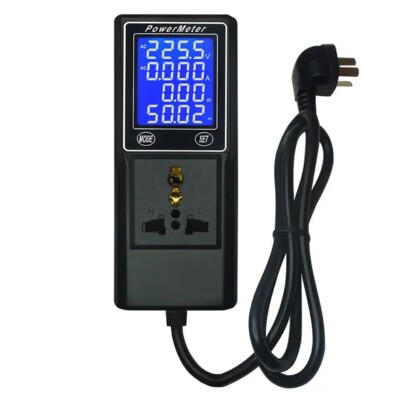 6in1 Electrical Parameter Measuring Instrument Voltage and Current Power Meters