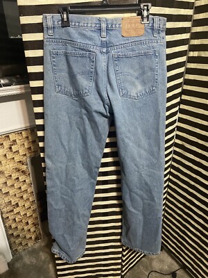 Levi's 501 Men's Jeans Faded Blue Size 36 501-0658 Made USA Button