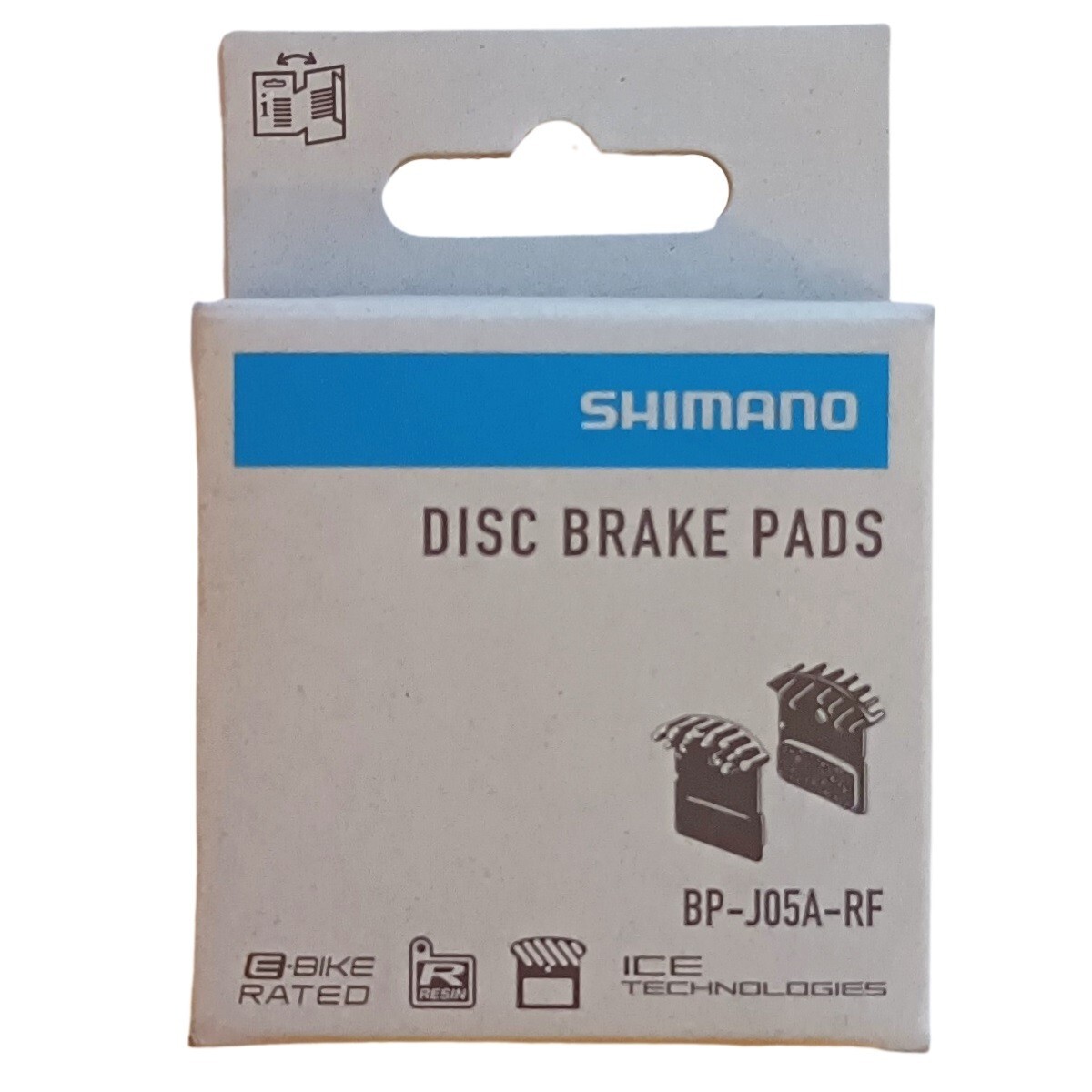 Shimano Disc Brake Pads - J05A-RF - Resin - Ice-Tec Fins