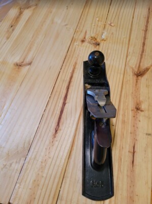 Vintage Antique Stanley Bailey NO. 5 Wood Plane Planer Tool