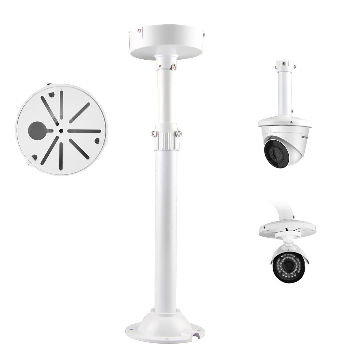 Security Camera Wall Mount Bracket Universal Dome/IP CCTV Mount 16-25