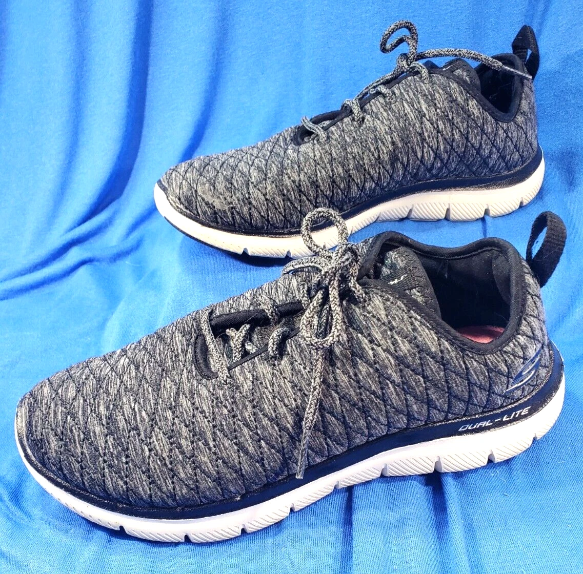 Skechers dual lite wide fit hotsell