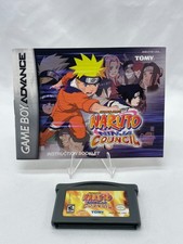 Naruto Ninja Council Nintendo Game Boy Advance GBA - Cartridge & Manual