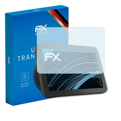 atFoliX 3x Schutzfolie für Amazon Echo Show 8 3. Generation 2023 klar