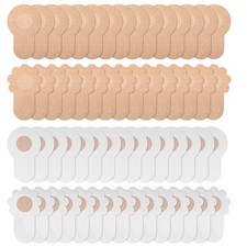 60pcs Disposable Pasties Nipple Covers,Reusable Sticky Bras for Women,Breatha...