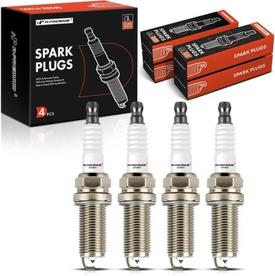 Double Iridium Spark Plugs Compatible with Sonata 2011-2014, Santa Fe Sport 2013