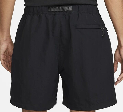 Nike ACG Trail Shorts Outdoor Hiking Zip Pocket CZ6704-014 Black