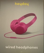 Heyday Wired Headphones 3.5 mm Aux Cable with Microphone with Remote New