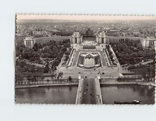 Postcard The Trocadero Gardens and the Chaillot Palace Paris France
