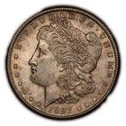 1897-S $1 Morgan Dollar - Luster - Light Toning - AU+ Semi Key Date - SKU-D3580
