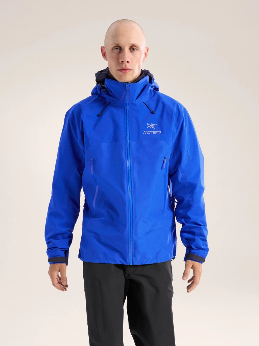 NWT Mens Arc'teryx Vitality Blue Beta AR Shell Jacket Goretex Pro