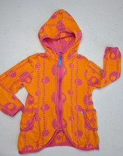 Finkid kuschelige Strickjacke orange pink Gr. 110 120