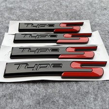 1set Gloss Black Front Grille Trunk Type S Emblem For Acura Tlx 3.0l V6 Badge 1set Gloss Black Front Grille Trunk Type S Emblem For Acura Tlx 3.0l V6 Badge