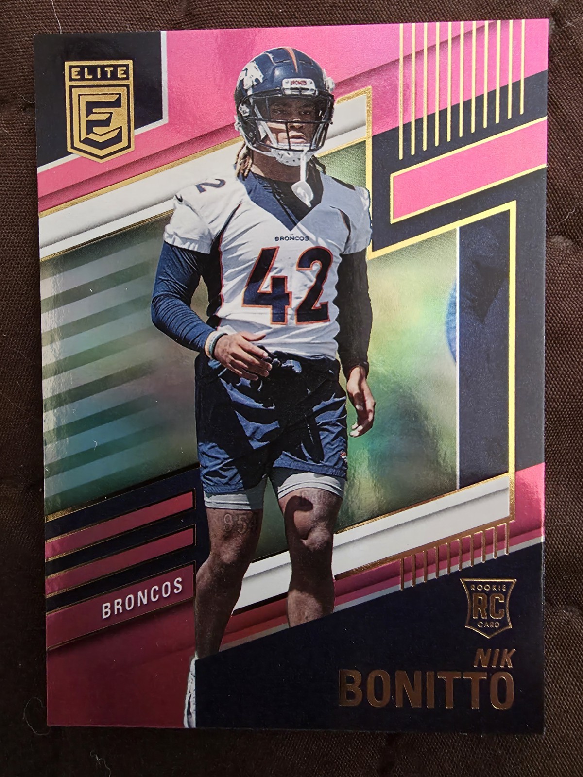 Nik Bonitto Panini Donruss Elite #198 Pink