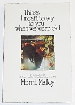 Things I Meant to Say to Say Paperback Merrit Malloy