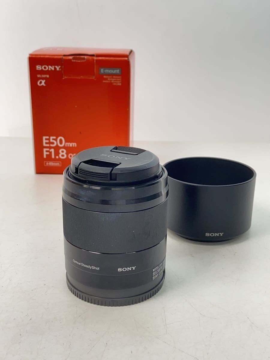 SONY E 50mm F1.8 OSS SEL50F18 ブラック 【公式通販】