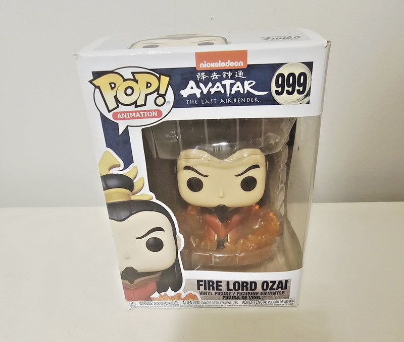 Funko Pop!  Avatar The  Last Airbender Fire Lord Ozai # 999 Box Damage
