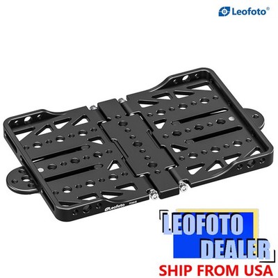 Leofoto FDM-05 Foldable Tac Table | Integrated Arca Rail, 1/4, 3/8''