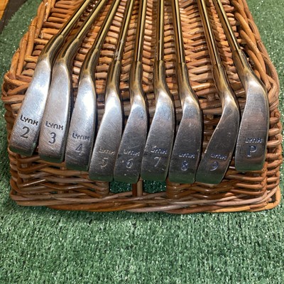 Vintage Lynx Tigress Elegance Ladies Golf Iron Full Set Steel