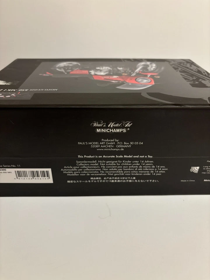 Moto Guzzi 850 MKI Le Mans 1:12 von Minichamps  Neu in OVP  selten - Bild 4 von 4