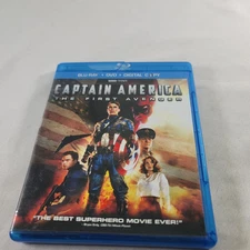 Captain America: The First Avenger (Blu-ray/DVD, 2011, 2-Disc Set