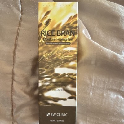 3W Clinic Rice Bran Extract Exfoliating Peeling Gel, Hypoallergenic, 180ml