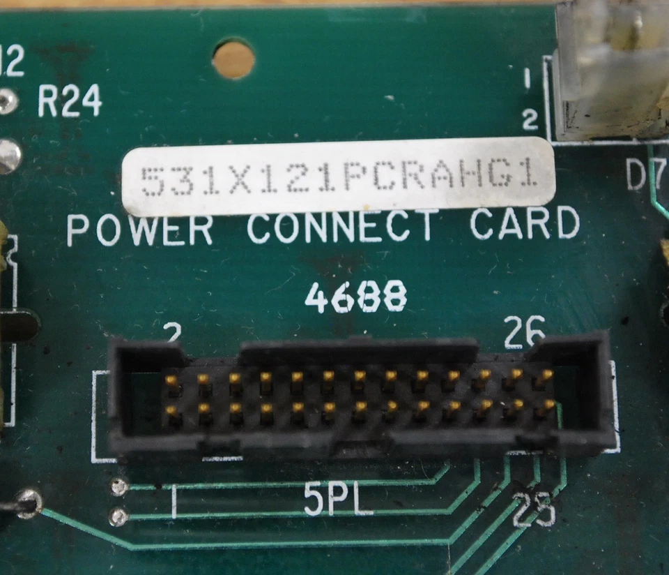GE 531X121PCRAHG1 Power Connect Card - USED - Image 3 of 4