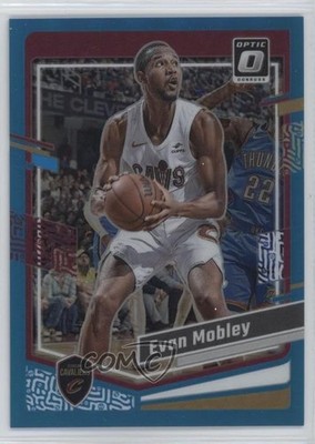 2023-24 Panini Donruss Optic Aqua Prizm 103/249 Evan Mobley #45 0q77