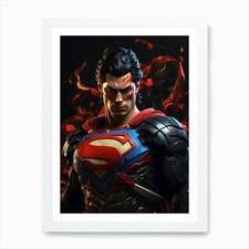 Justice League 1 Art Print Framed Wall Art Poster Canvas Print Picture