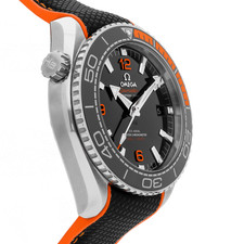 Omega Seamaster Planet Ocean 600m Black Orange Steel Watch 215.32.44.21.01.001 3