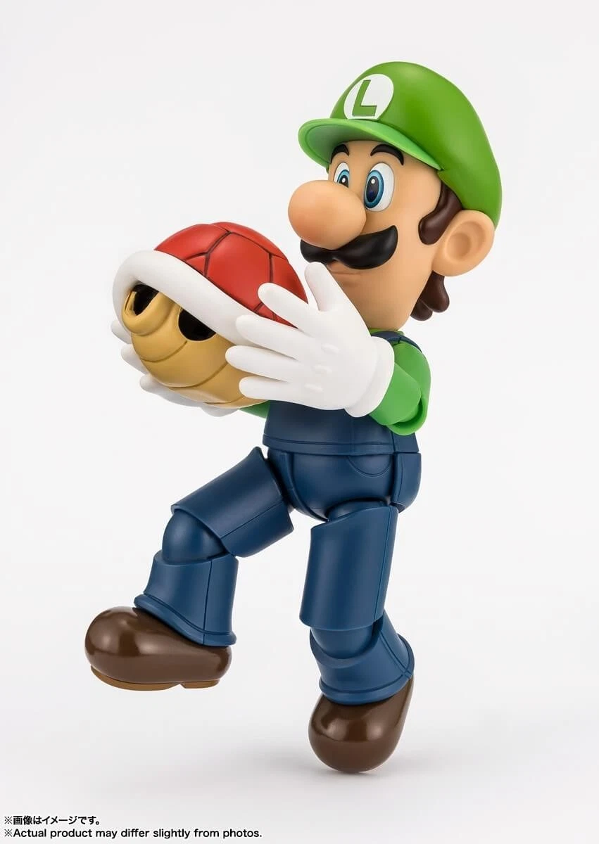 Luigi. SH Figuarts. Super Mario. Bandai Tamashii Nations
