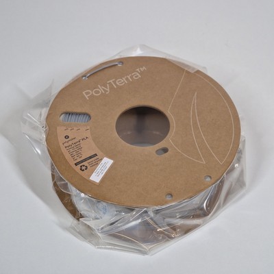 Polymaker PolyTerra PLA Filament 1.75mm 1KG Fossil Grey 3D Drucker Zubehör 70824