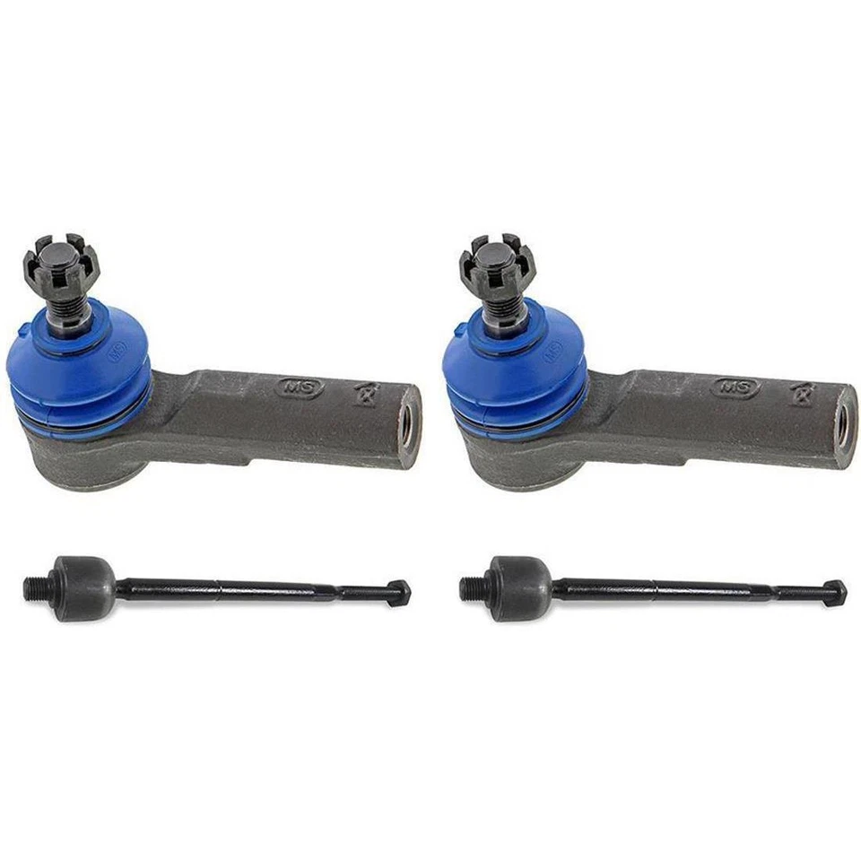 Extremo de varilla de dirección exterior delantera interior para Nissan 200SX 1995-1998 Foto 2 de 2