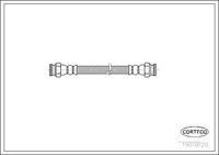 Corteco Bremsschlauch 19018120 FüR CitroËN Fiat